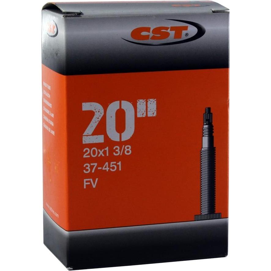 CST Standard Presta Valve Tube 20 x 1 3/8'' Black