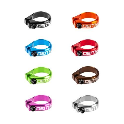 Deity Circuit Seatpost Clamp 38.6mm Black