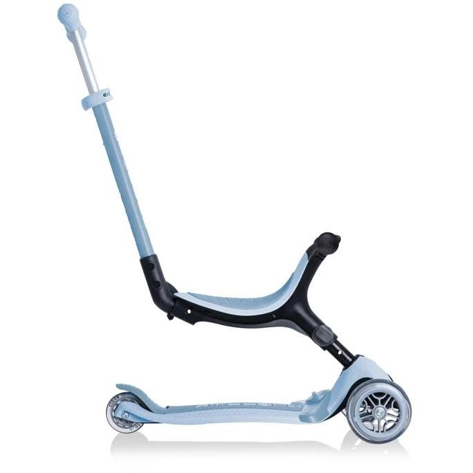 Globber Go Up Plus Ecologic 3in1 Folding 3 Wheel Kids Scooter Blueberry