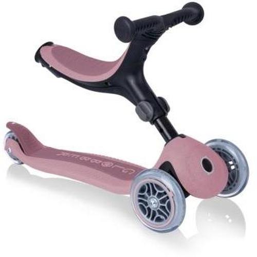 Globber Go Up Plus Ecologic 3in1 Folding 3 Wheel Kids Scooter Berry