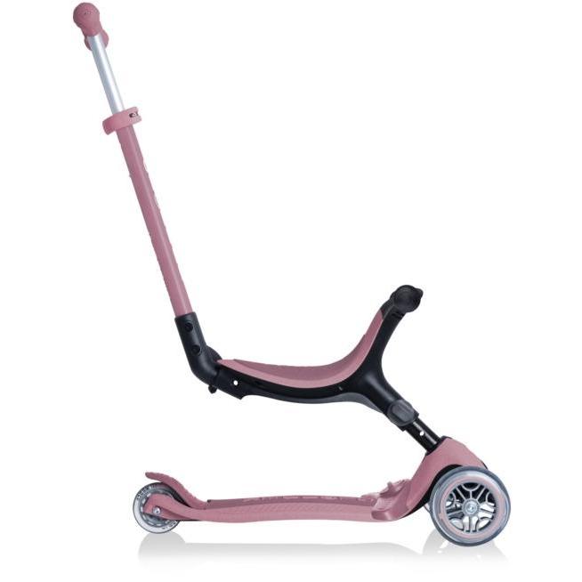 Globber Go Up Plus Ecologic 3in1 Folding 3 Wheel Kids Scooter Berry