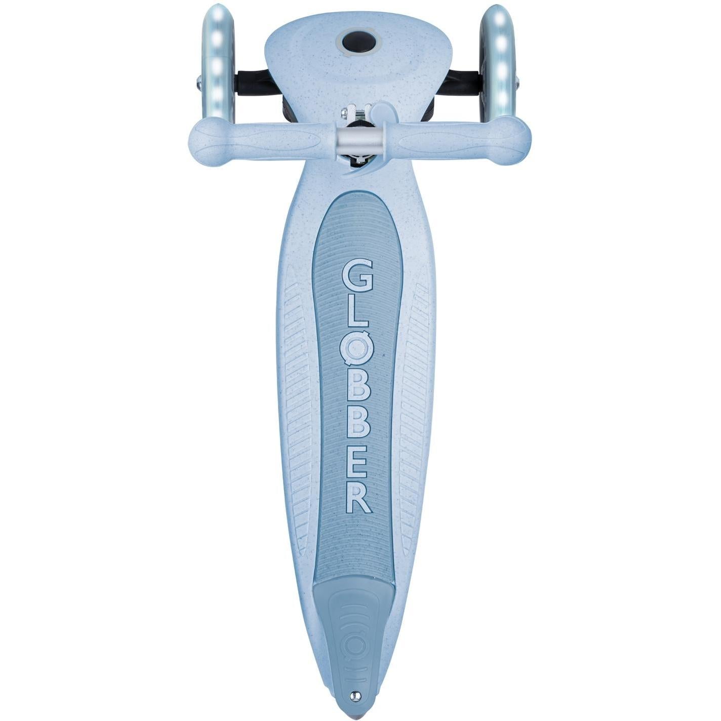 Globber Ecologic Primo Foldable Scooter With Lights Blueberry