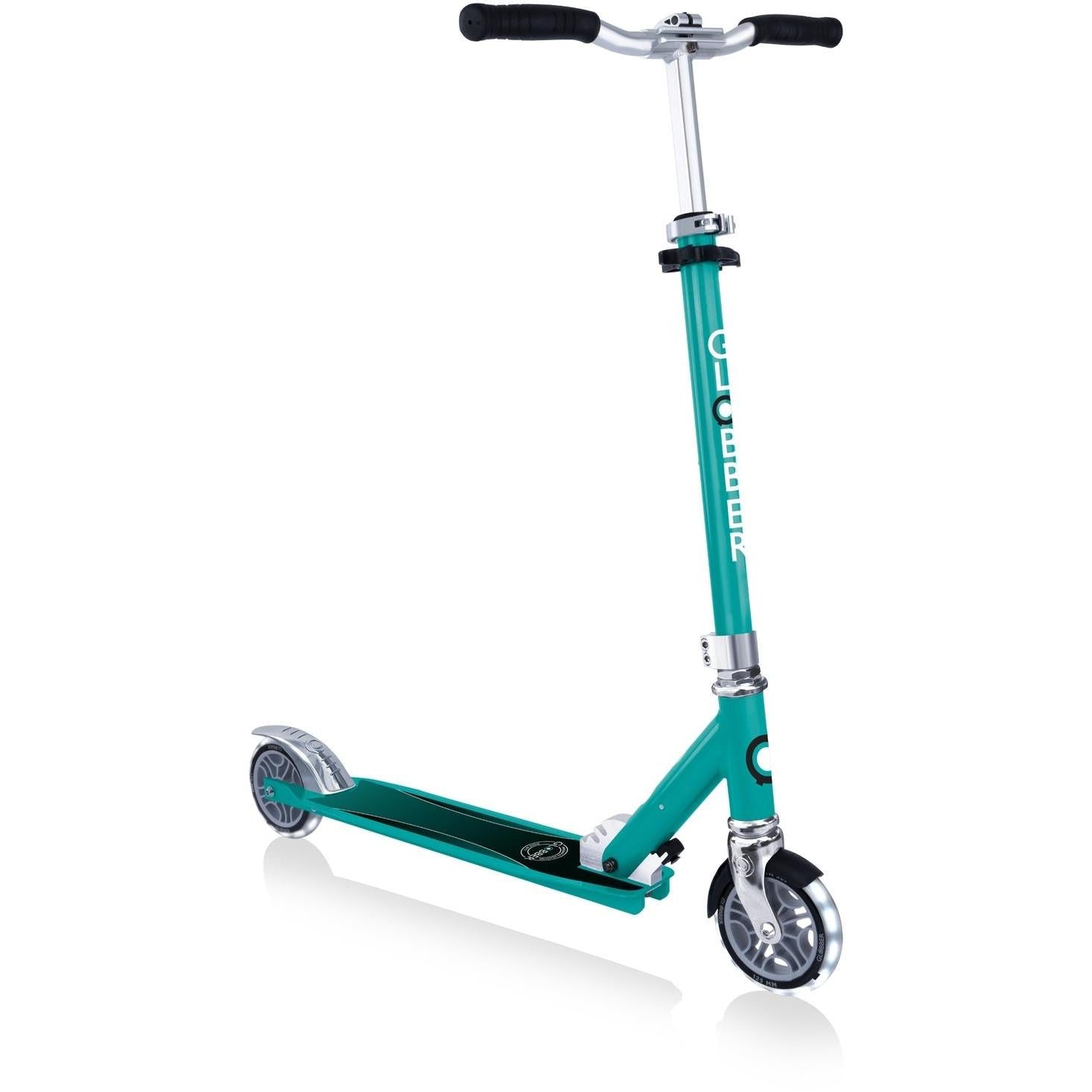 Globber Flow Element Scooter With Lights Jade