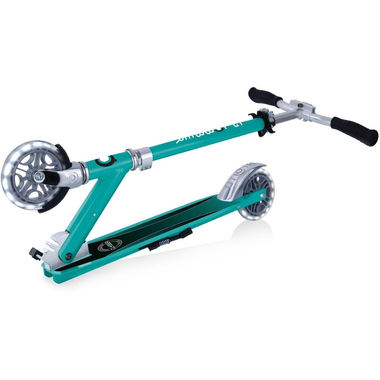 Globber Flow Element Scooter With Lights Jade