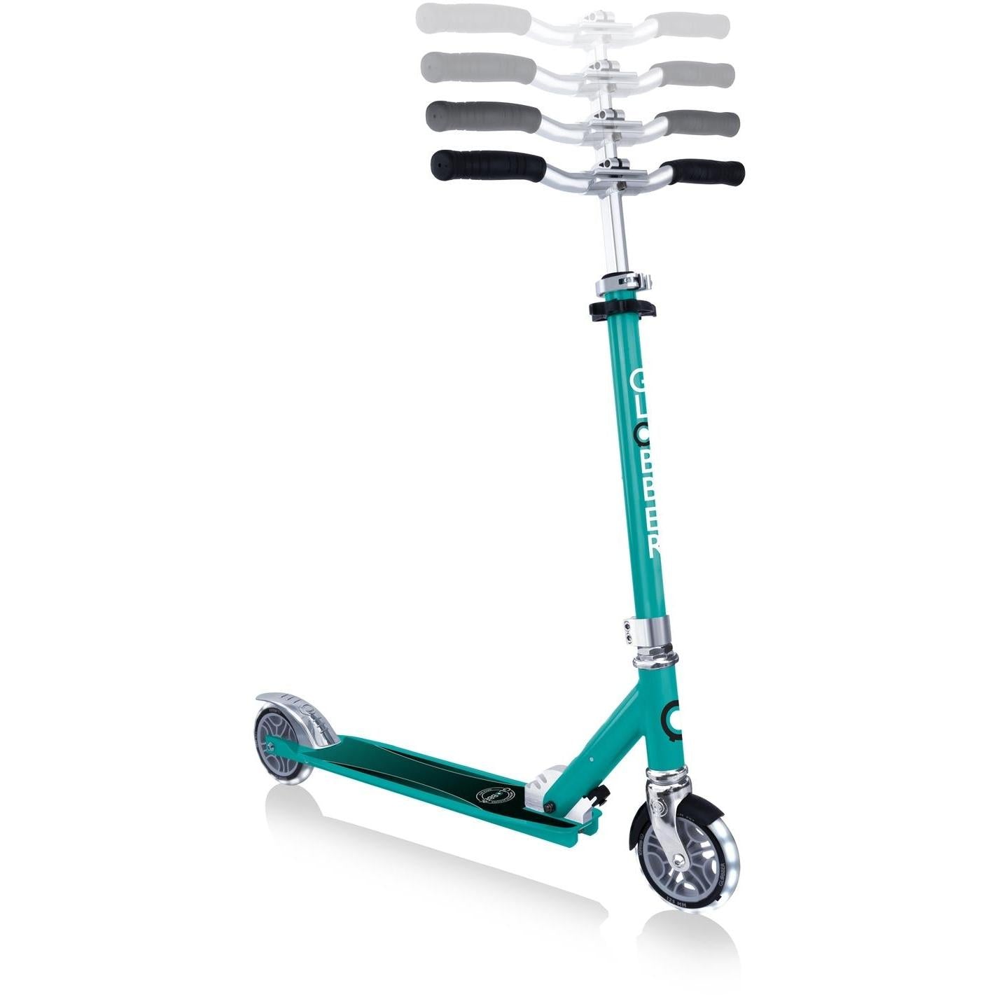 Globber Flow Element Scooter With Lights Jade