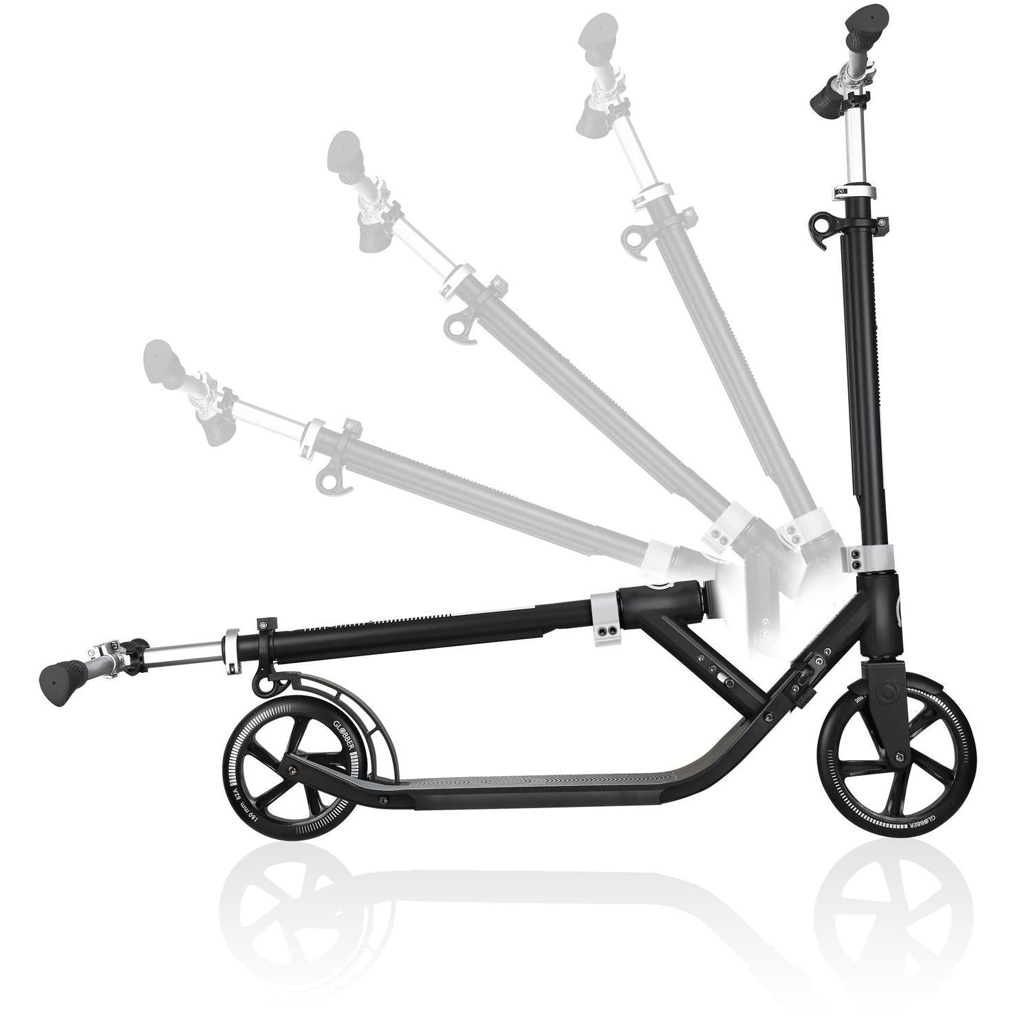 Globber ONE NL 205 Adult Kick Scooter Grey
