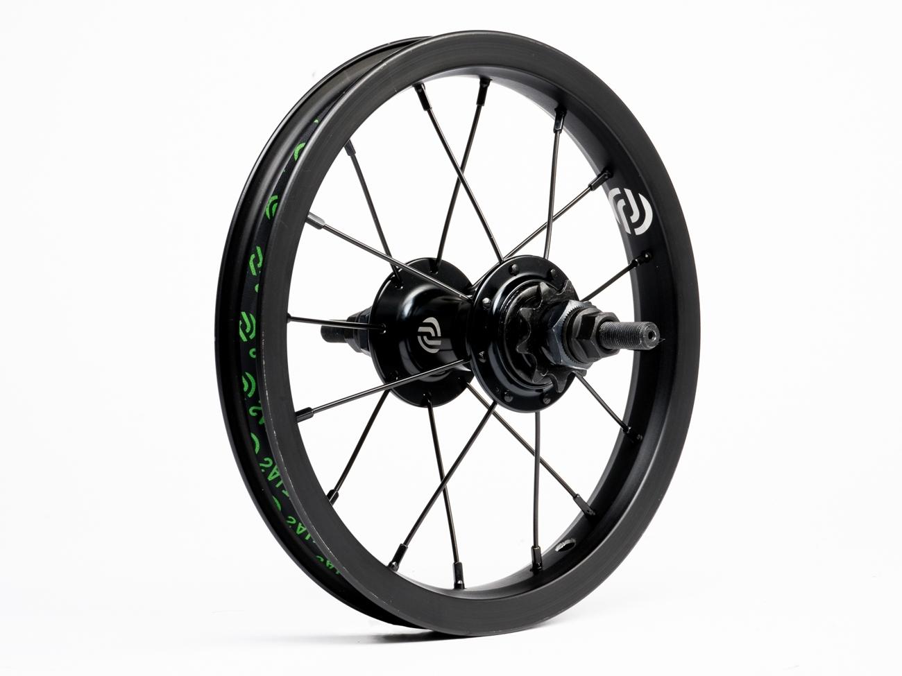 Salt Rookie Cassette Rear BMX Wheel 12'' Black