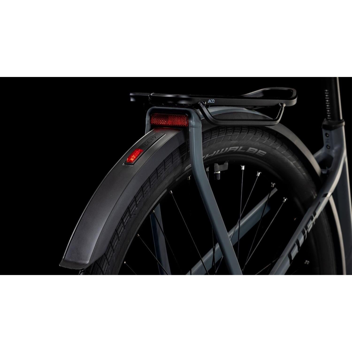 Cube Kathmandu Hybrid ONE 800 Easy Entry Electric Hybrid Bike Shadowgrey'n'Black