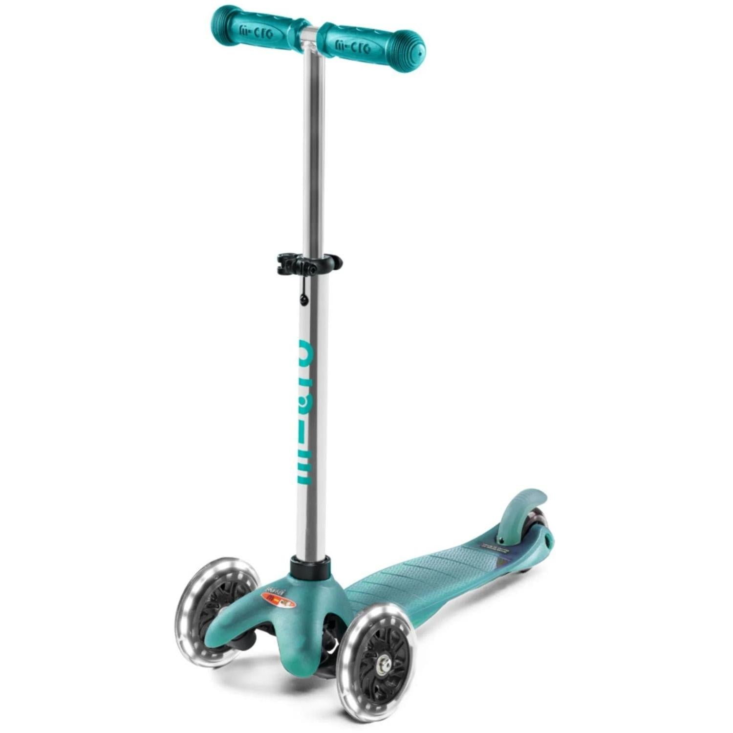 Micro Mini Plus LED Scooter Aqua