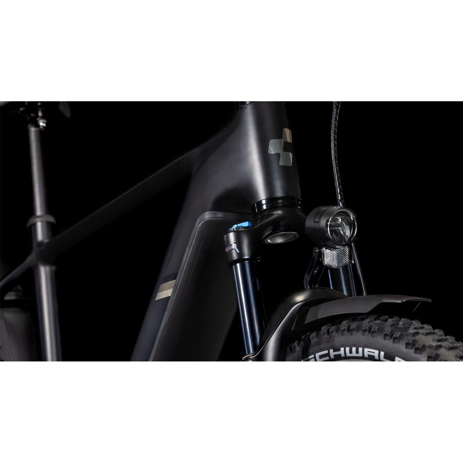 Cube Nuride Hybrid Pro 600 Allroad Electric Hybrid Bike Black'n'Bronze