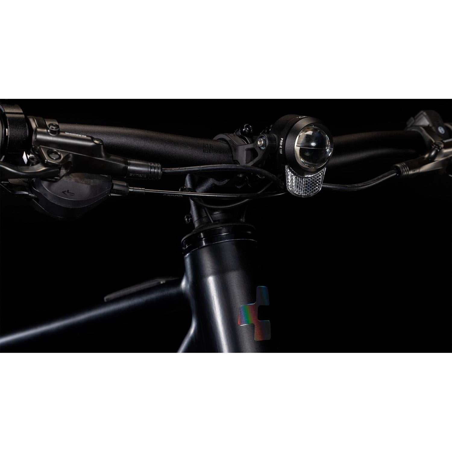 Cube Editor Hybrid Pro FE 400X Electric Hybrid Bike Black'n'Spectral
