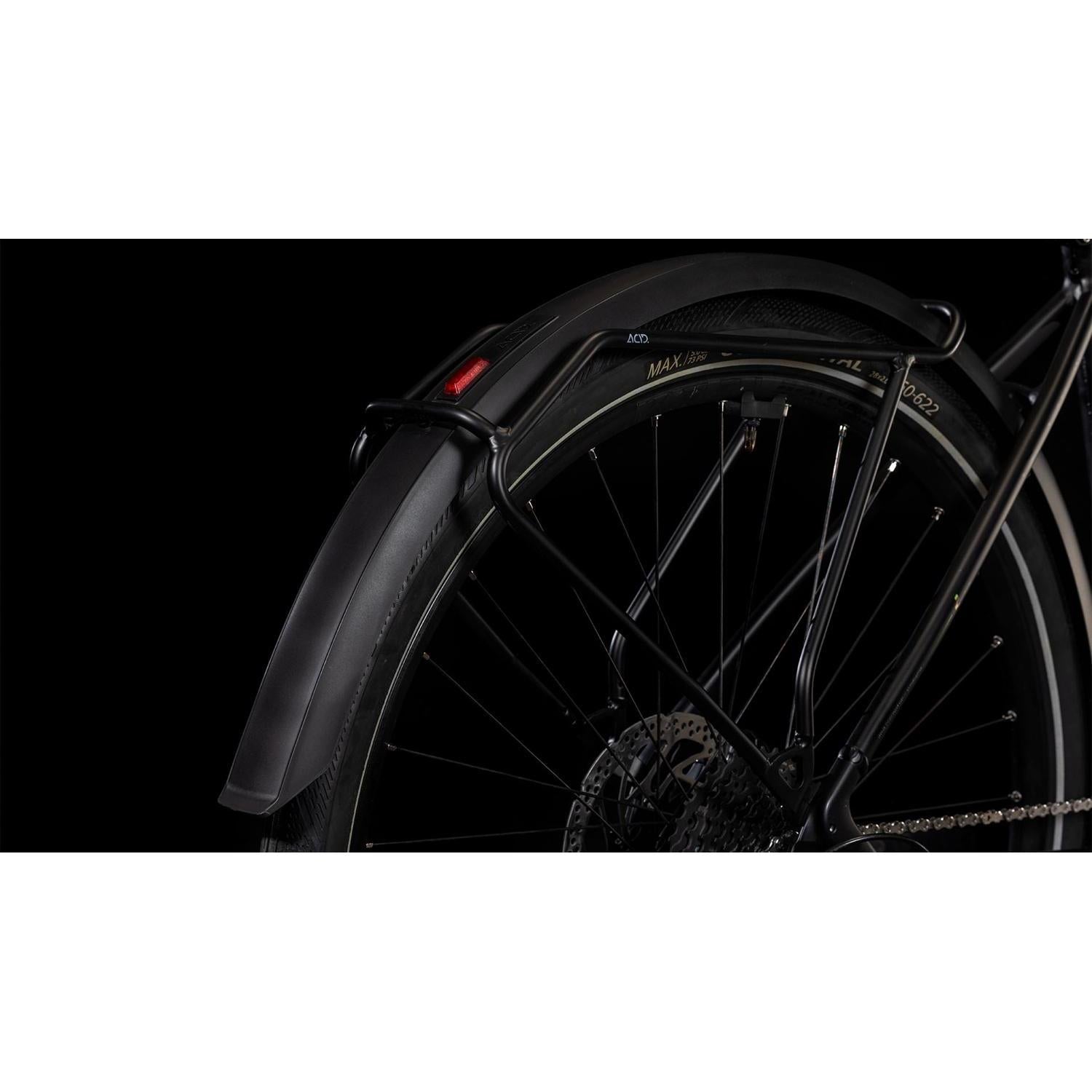 Cube Editor Hybrid Pro FE 400X Electric Hybrid Bike Black'n'Spectral