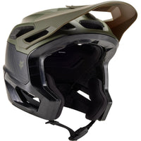 FOX Dropframe Pro Runn MTB Helmet Olive Green