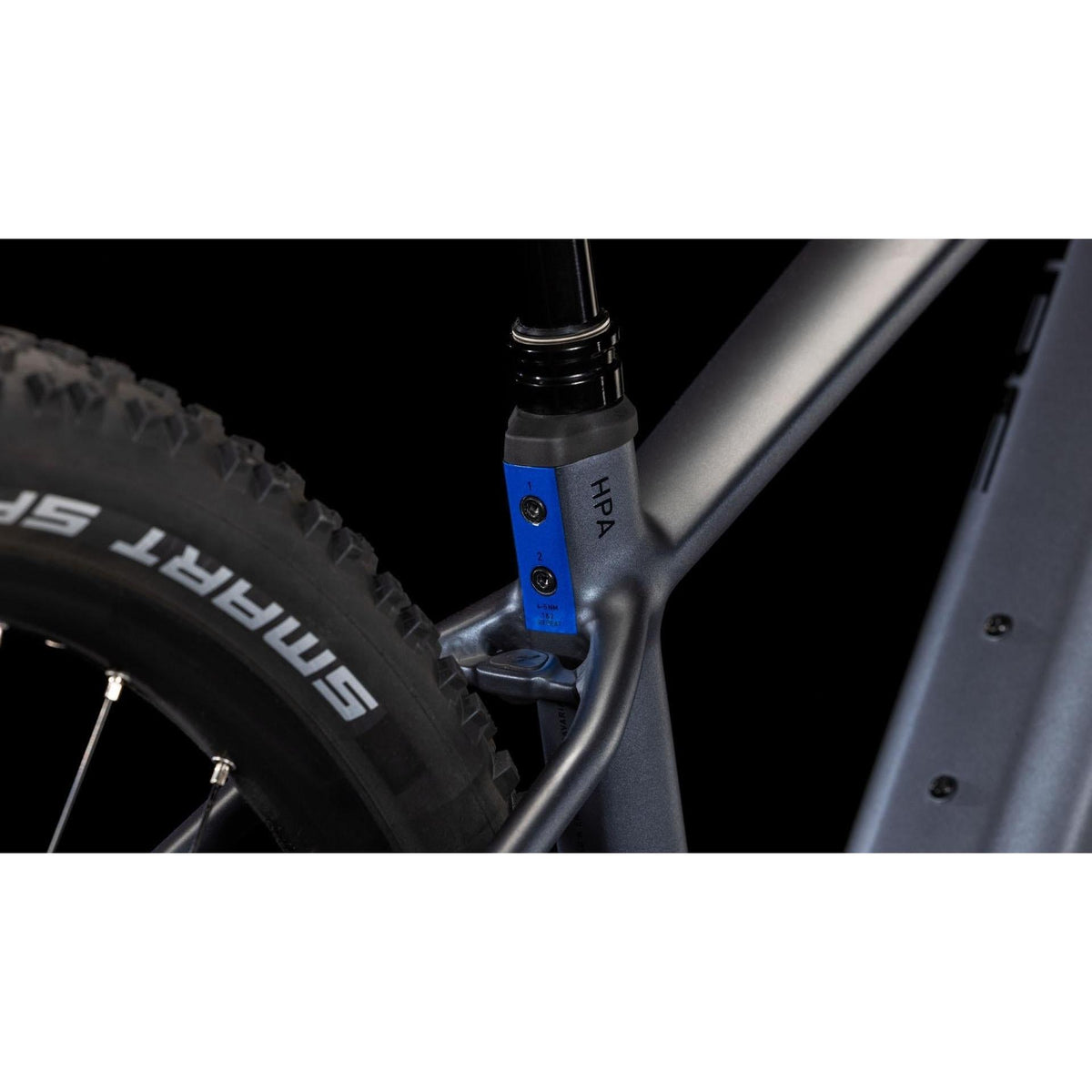 Cube Reaction Hybrid Pro 800 Electric Hardtail Mountain Bike Metallicgrey'n'Black