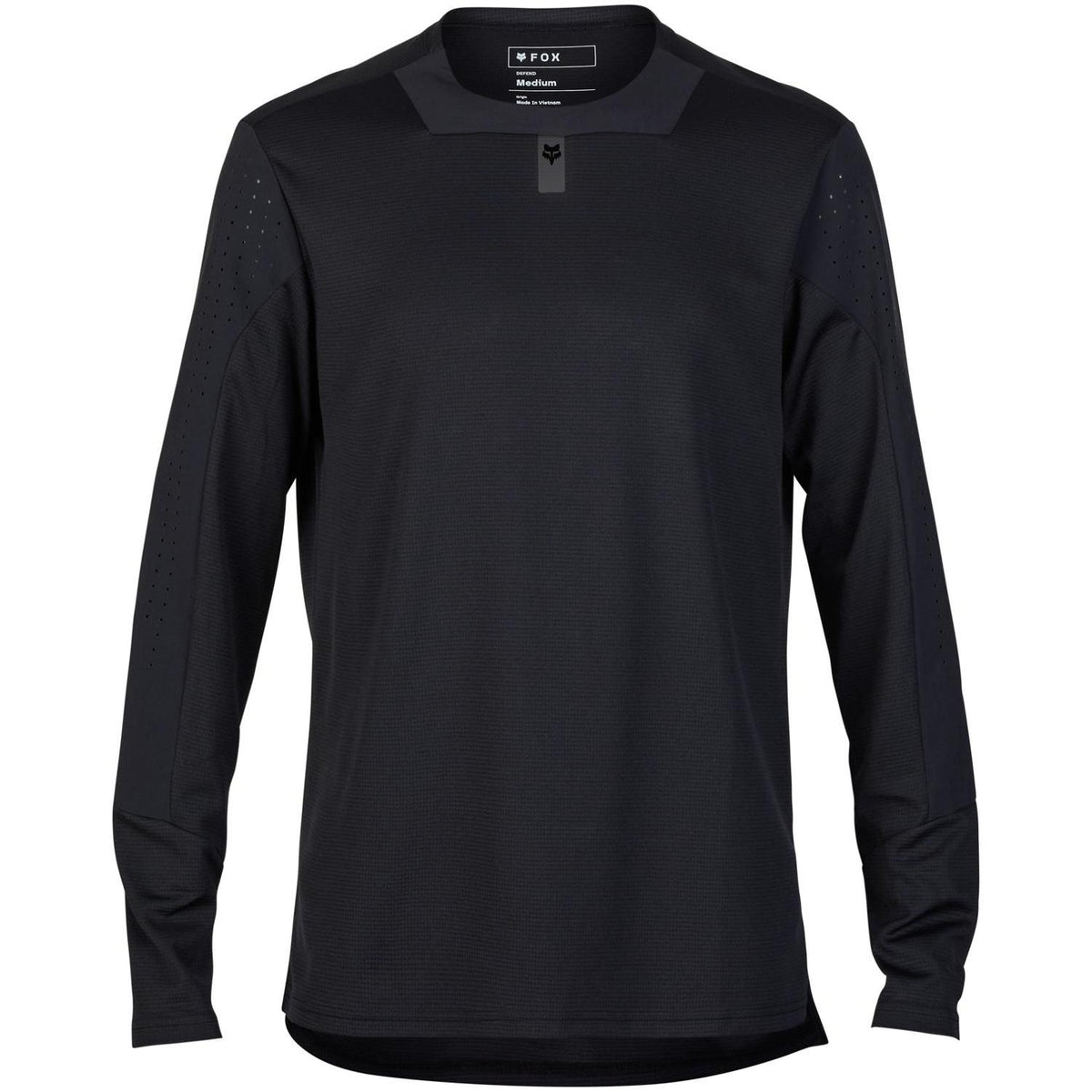 FOX Defend Long Sleeve Jersey Black