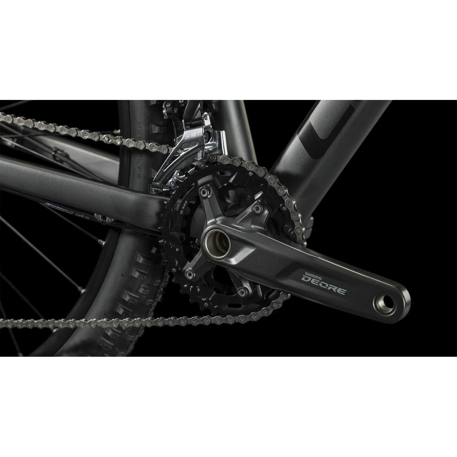 Cube AIM Hardtail Mountain Bike Grey 'n' Red
