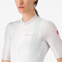 Castelli Fantasia Womens Short Sleeve Road Jersey White