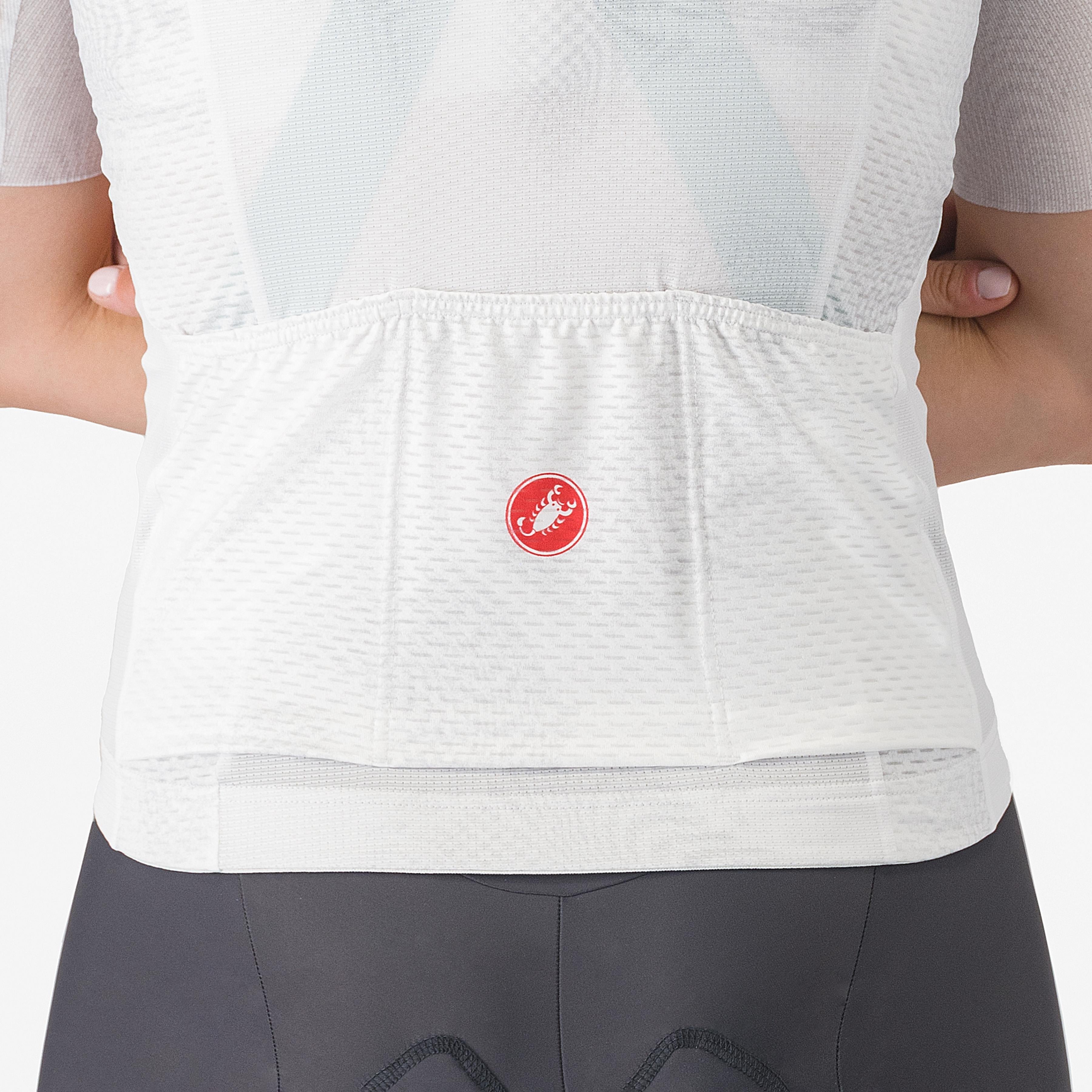 Castelli Fantasia Womens Short Sleeve Road Jersey White