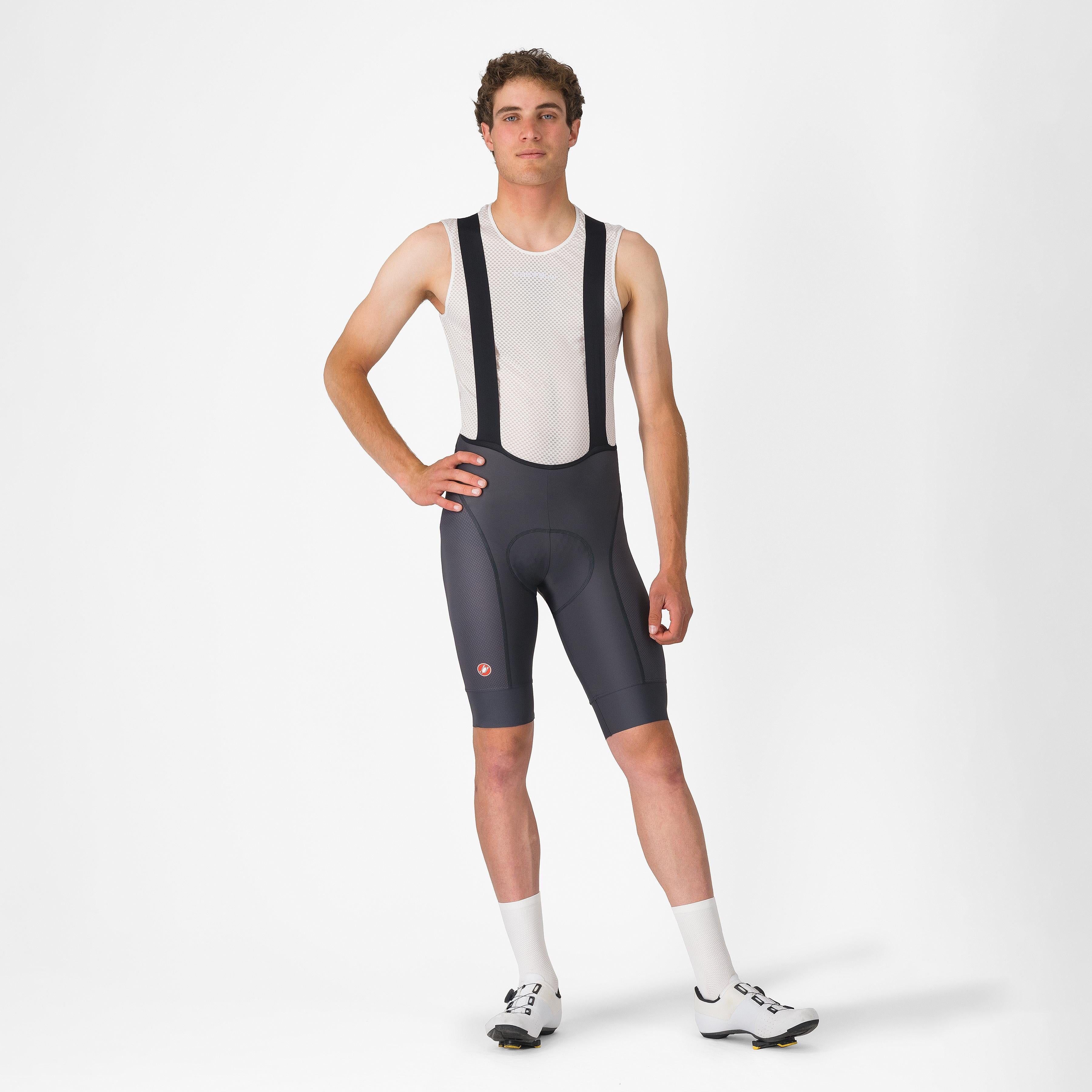 Castelli Competizione 2 Mens Bibknicks Dark Grey