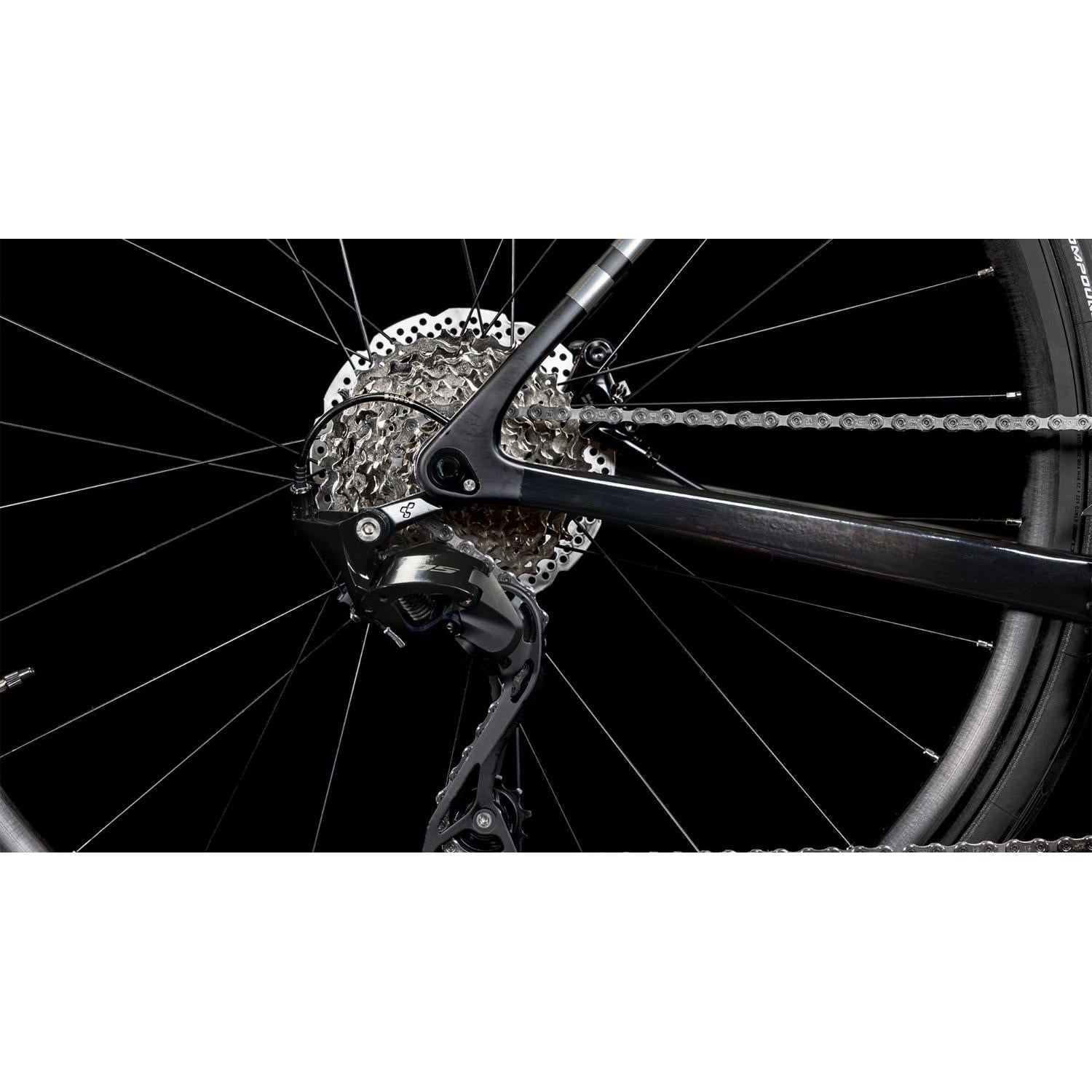 Cube Attain C62 Race Road Bike Blackline