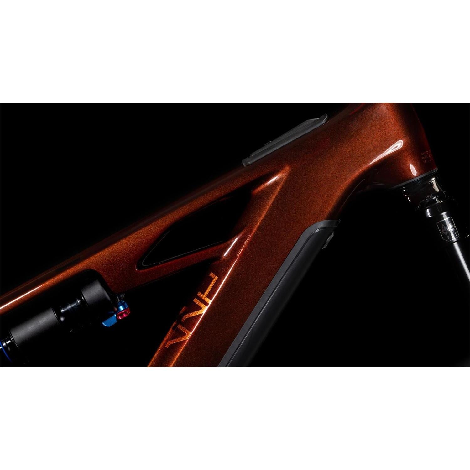 Cube Stereo Hybrid ONE77 HPC Race 800 Electric Enduro Bike Liquidorange'n'Orange