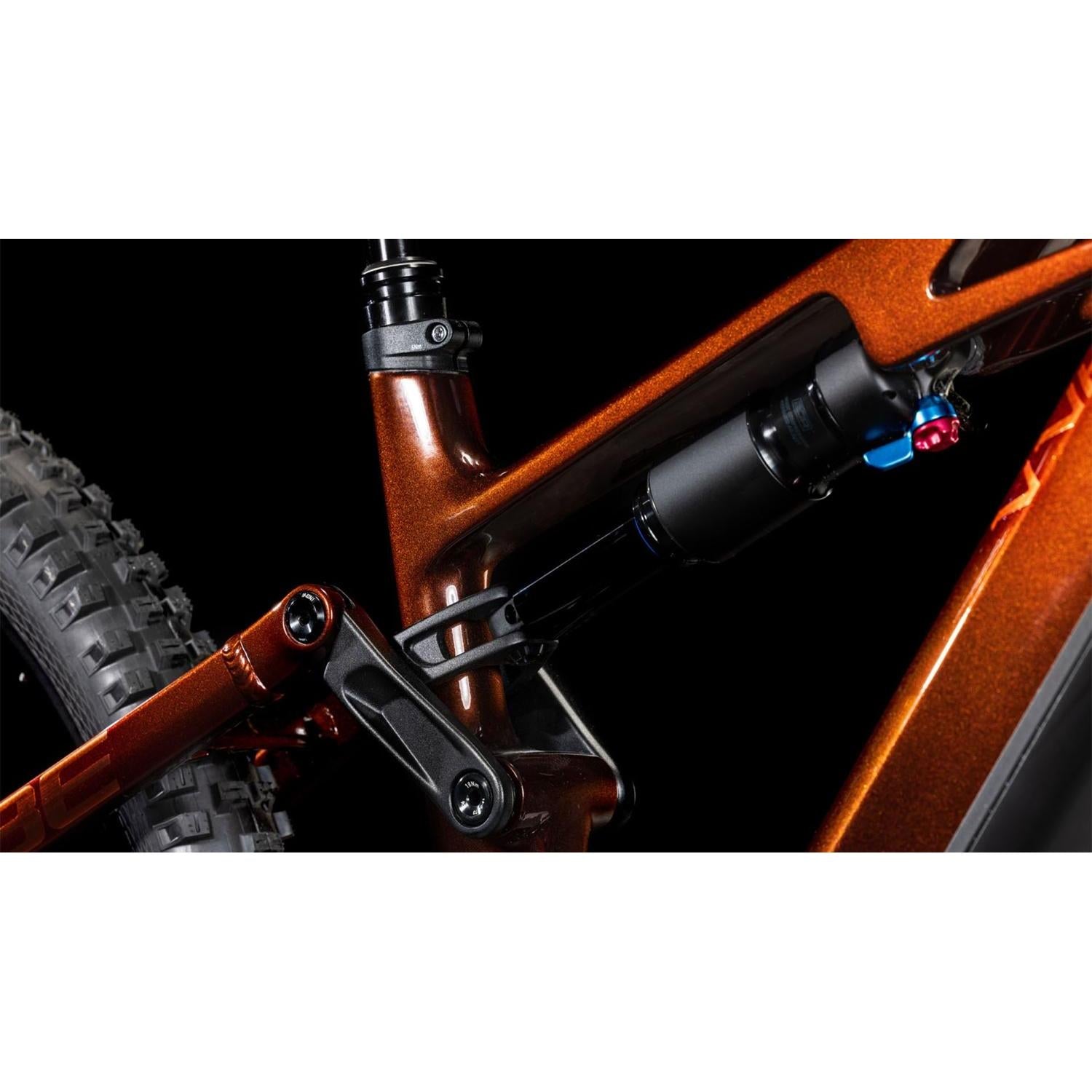 Cube Stereo Hybrid ONE77 HPC Race 800 Electric Enduro Bike Liquidorange'n'Orange