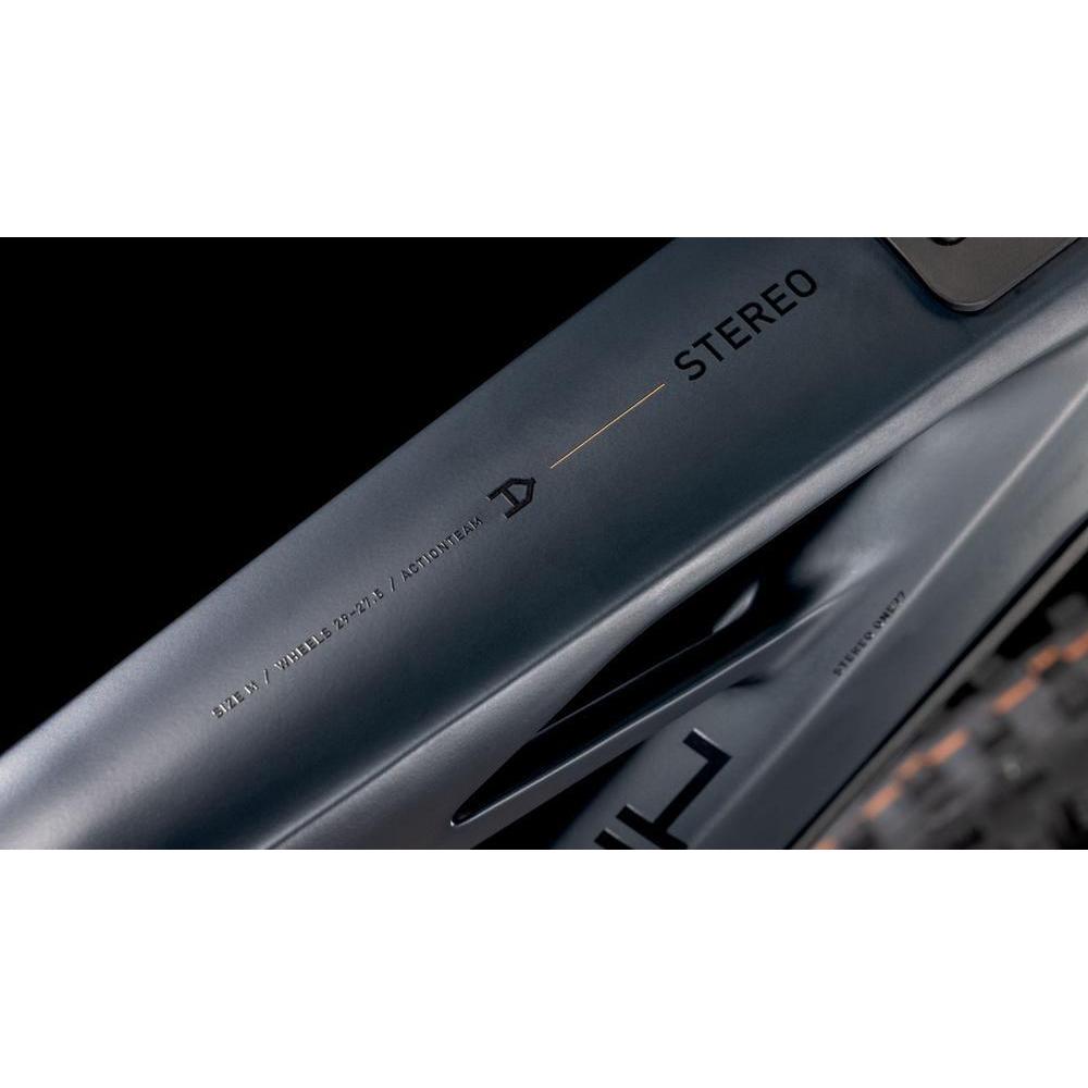 Cube Stereo Hybrid ONE77 HPC AT 800 Electric Enduro Bike Carbon'n'Gold
