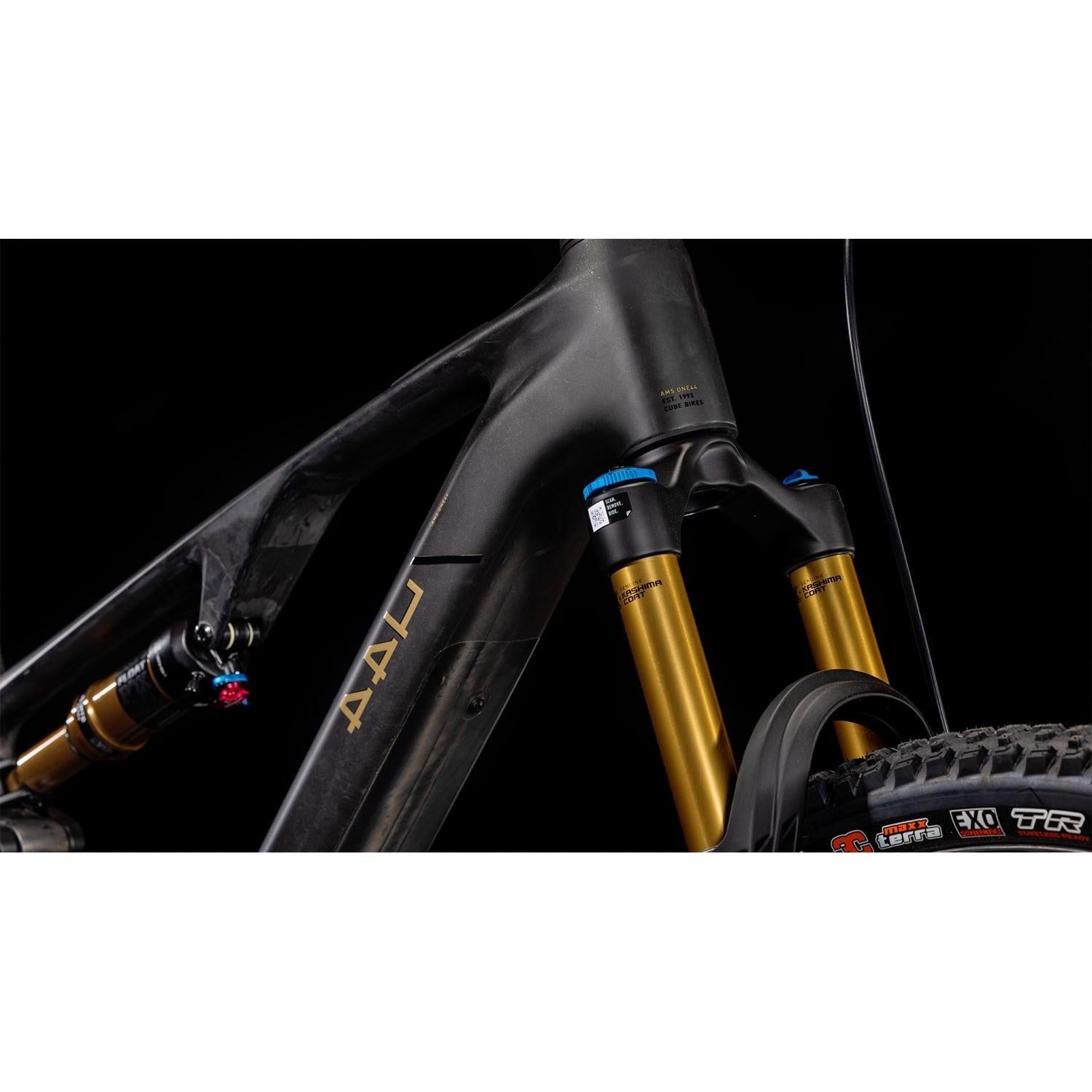 Cube AMS Hybrid ONE44 C68X SLT 400X 29 Electric Trail Bike Carbon'n'Golddust