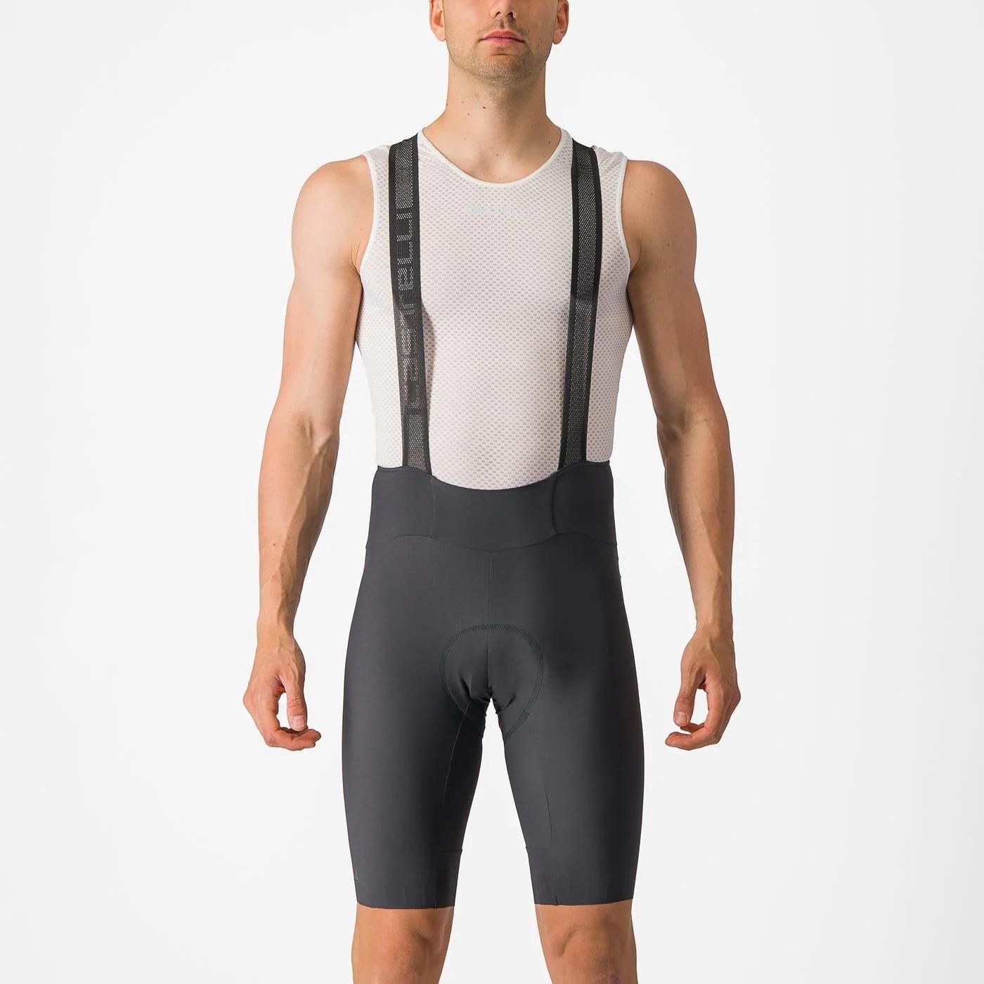 Castelli Espresso Bibshort Dark Gray