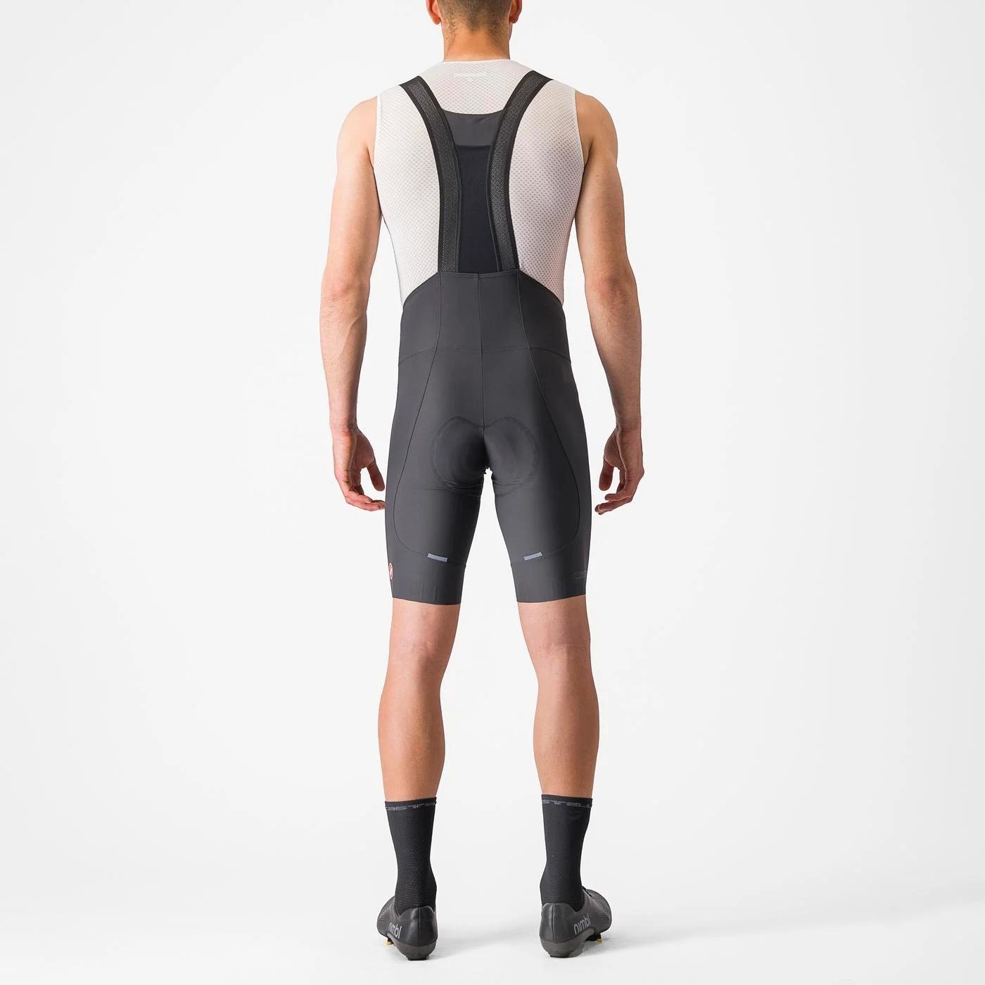 Castelli Espresso Bibshort Dark Gray – 99 Bikes