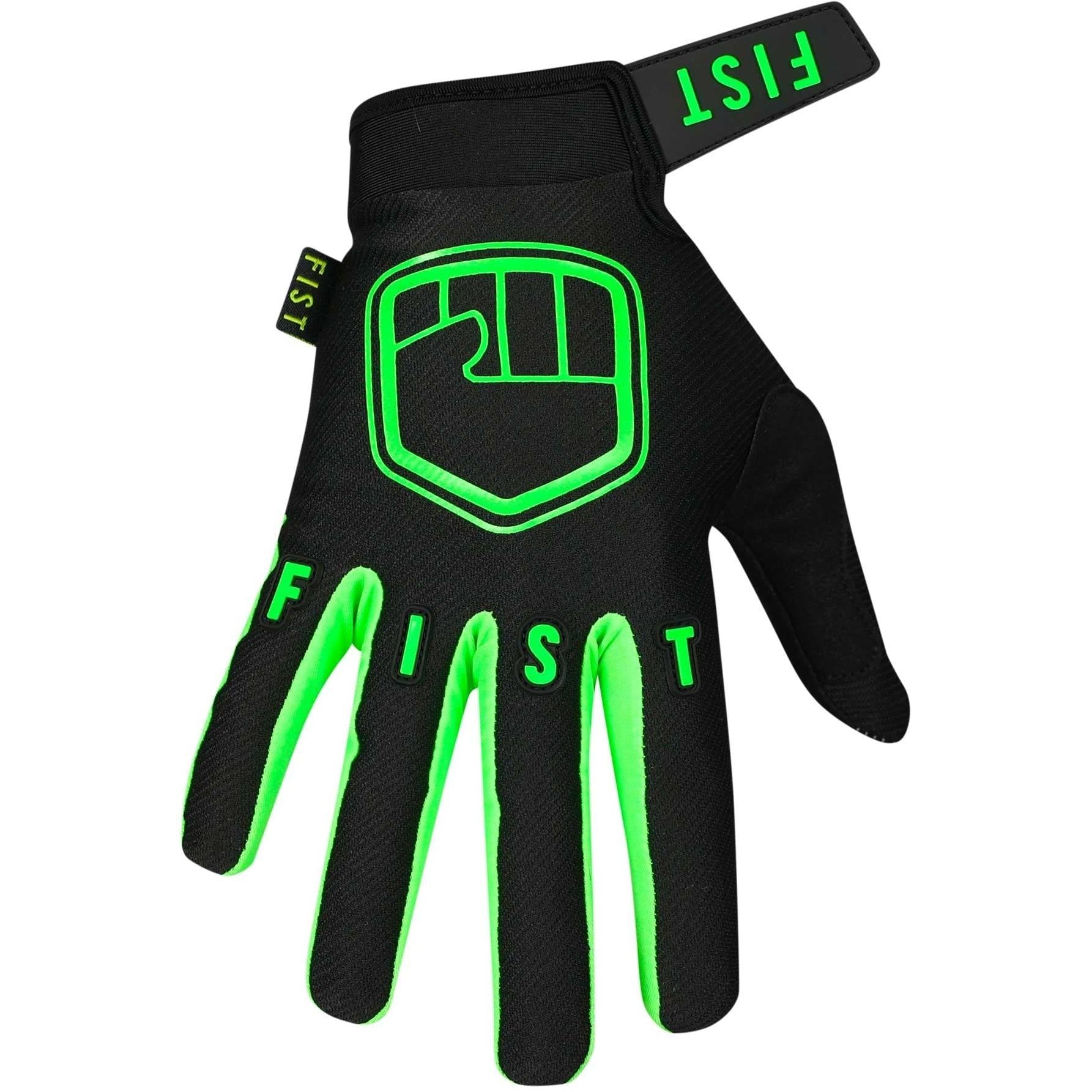 Fist CH24 Stocker MTB Gloves Fluoro Green/Black