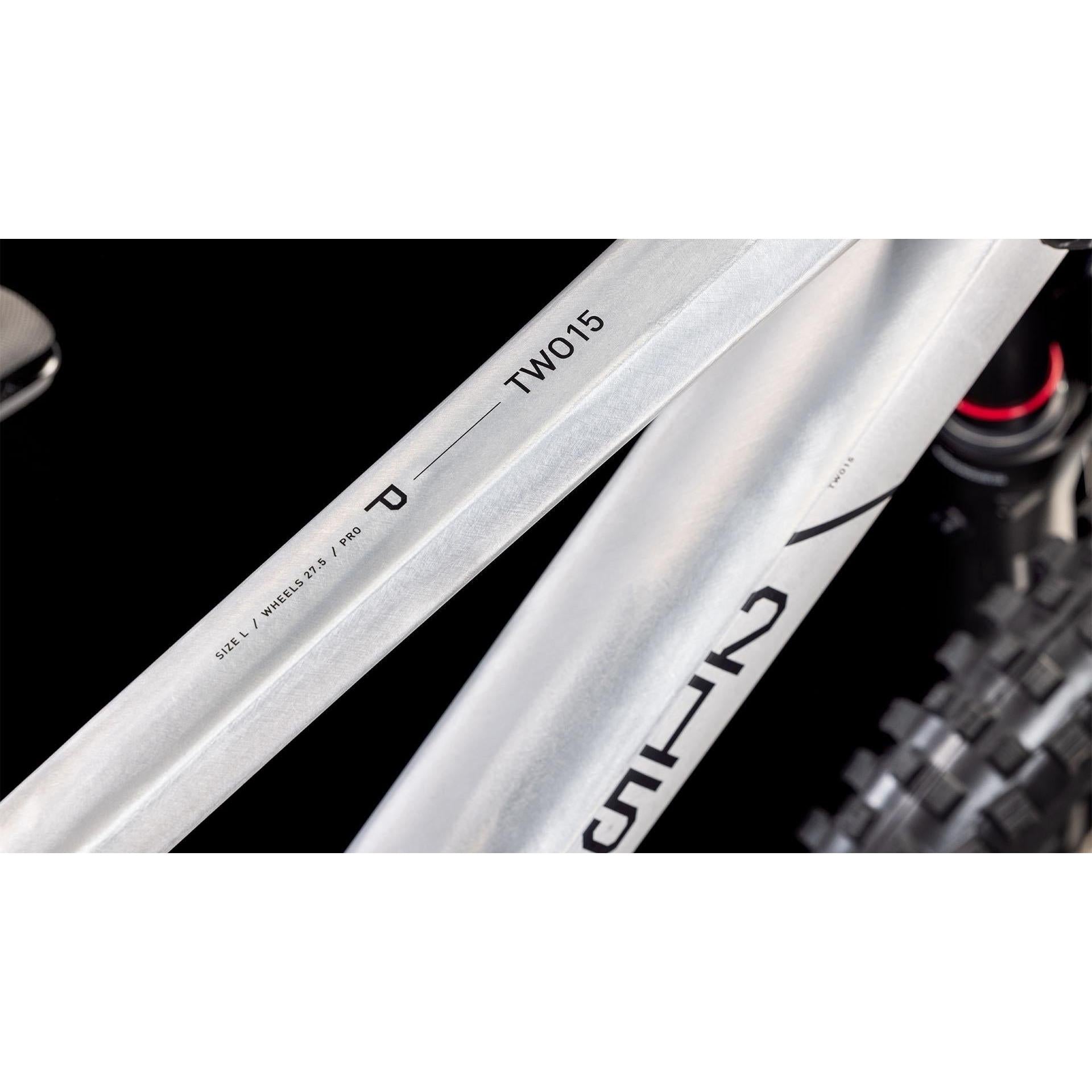 Cube TWO15 Pro 27.5'' Downhill Bike Rawmetal'n'Black