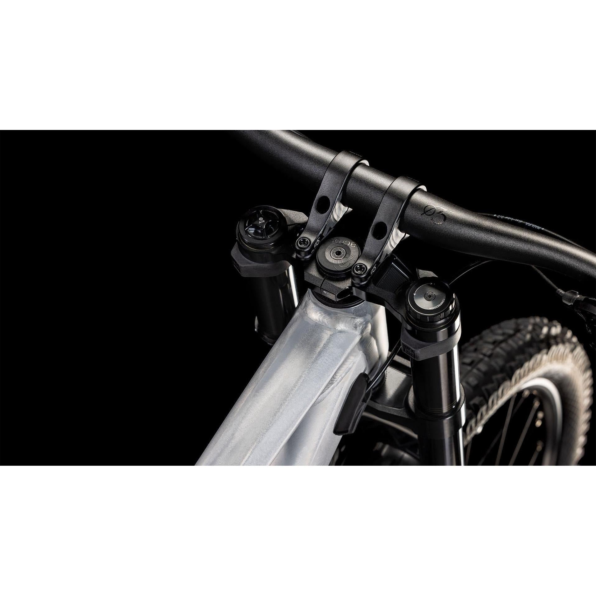 Cube TWO15 Pro 27.5'' Downhill Bike Rawmetal'n'Black