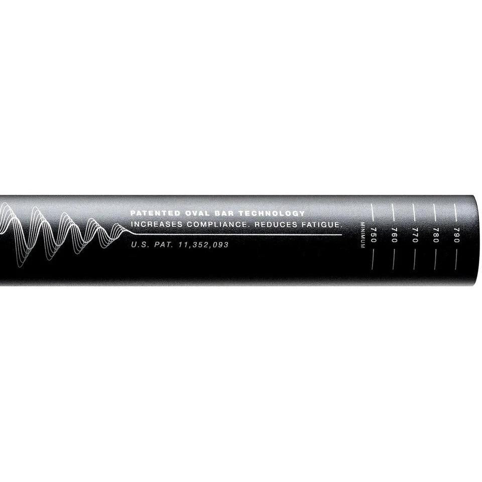 OneUp Components Alloy Handlebar 35 x 800mm, 35mm Rise Black