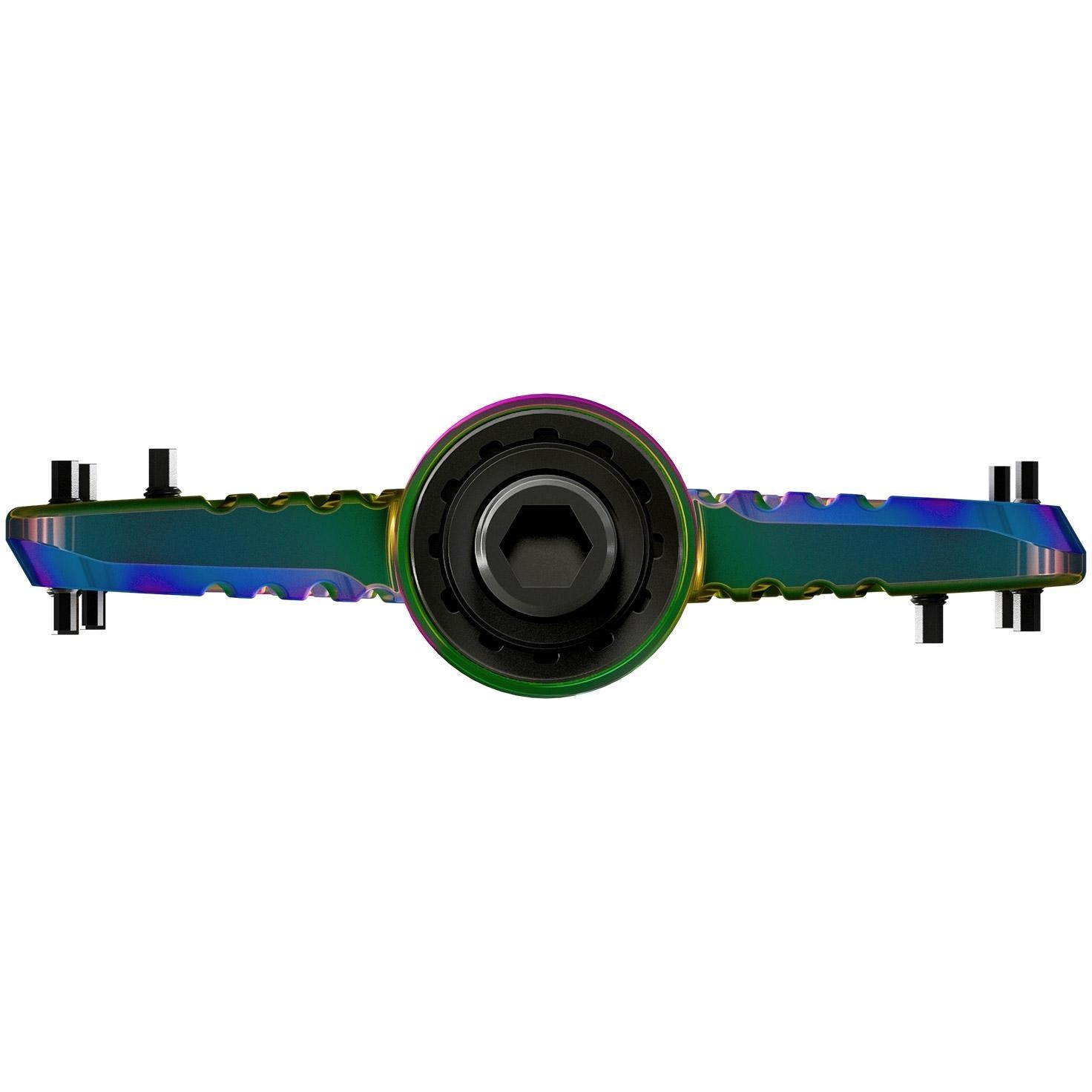 OneUp Components Aluminium Flat Pedals Oil Slick