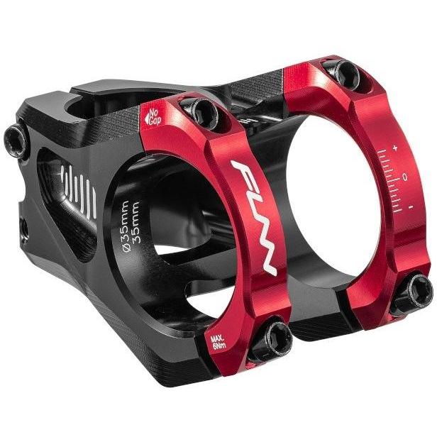 FUNN Equalizer Zero Stem 35mm Length 35mm Diameter Red