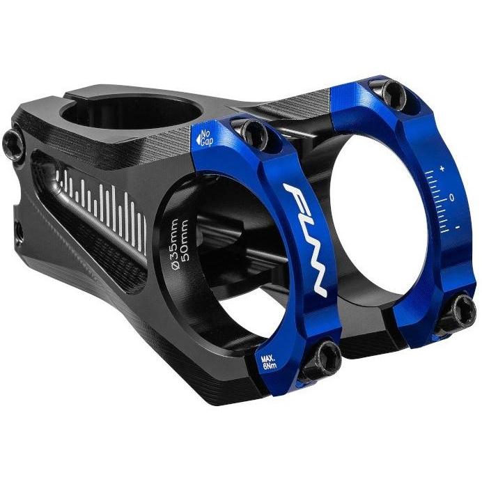 FUNN Equalizer Zero Stem 50mm Length 35mm Diameter Blue