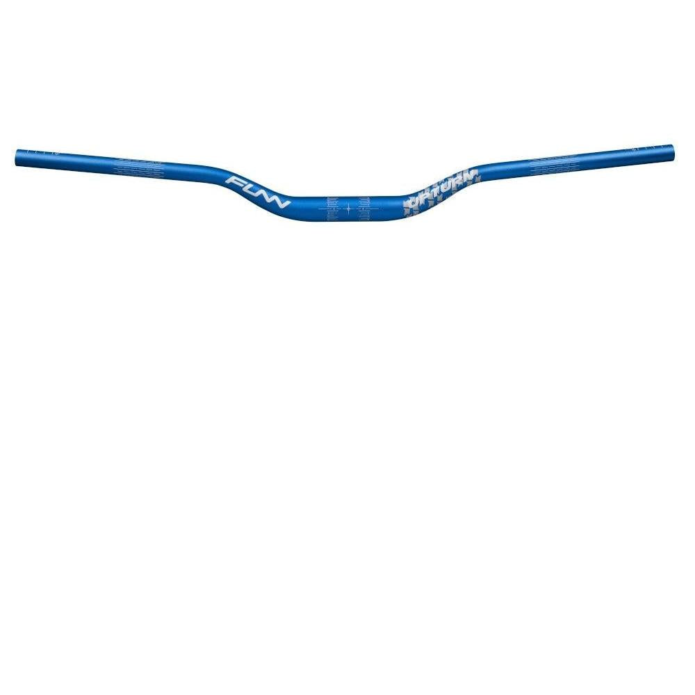 FUNN Upturn Handlebar 31.8mm Diameter 785mm Width 40mm Rise Blue