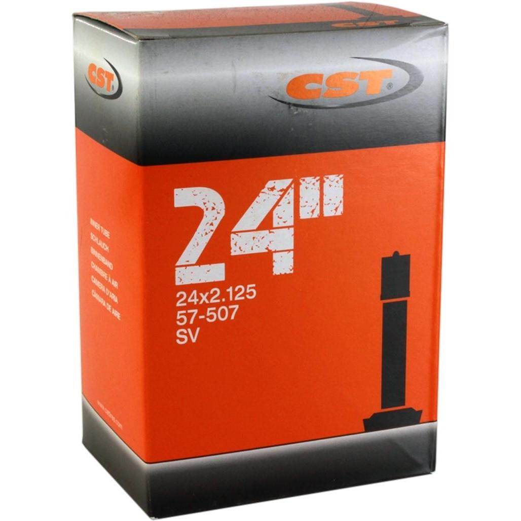CST Standard Schrader Valve Tube 24 x 2.125'' Black