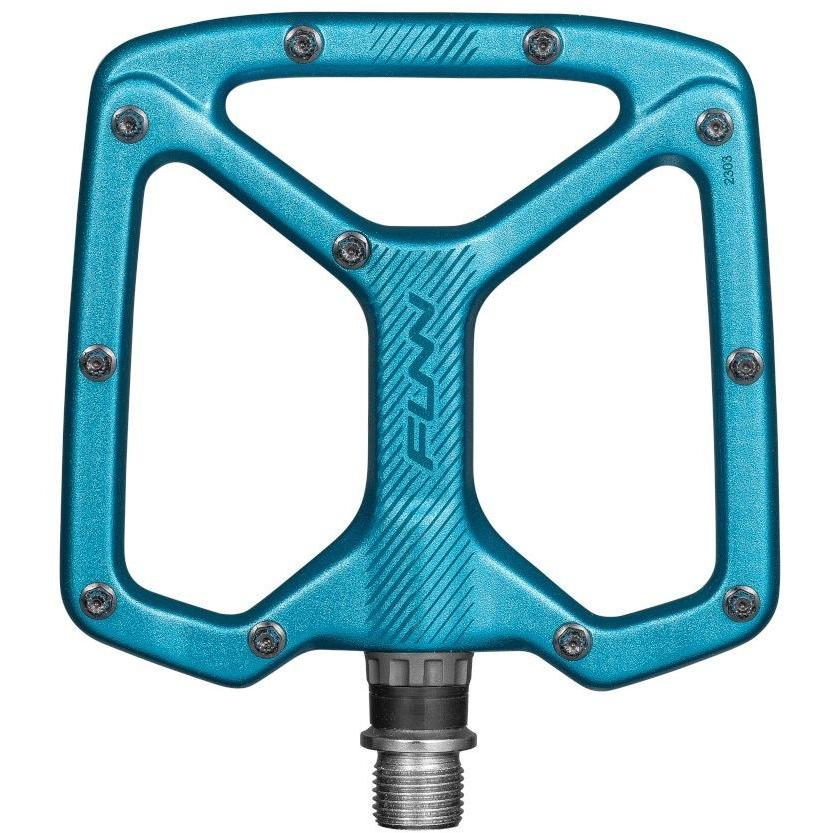 FUNN Python V2 Flat Pedals Turquoise – 99 Bikes