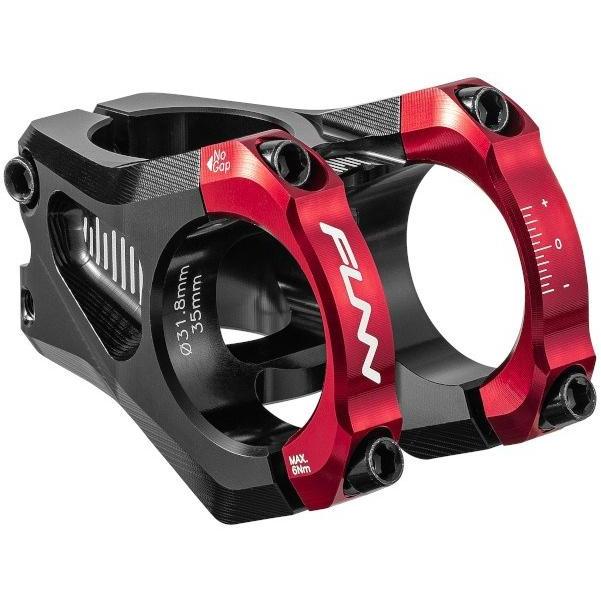 FUNN Equalizer Zero Stem 35mm Length 31.8mm Diameter Red
