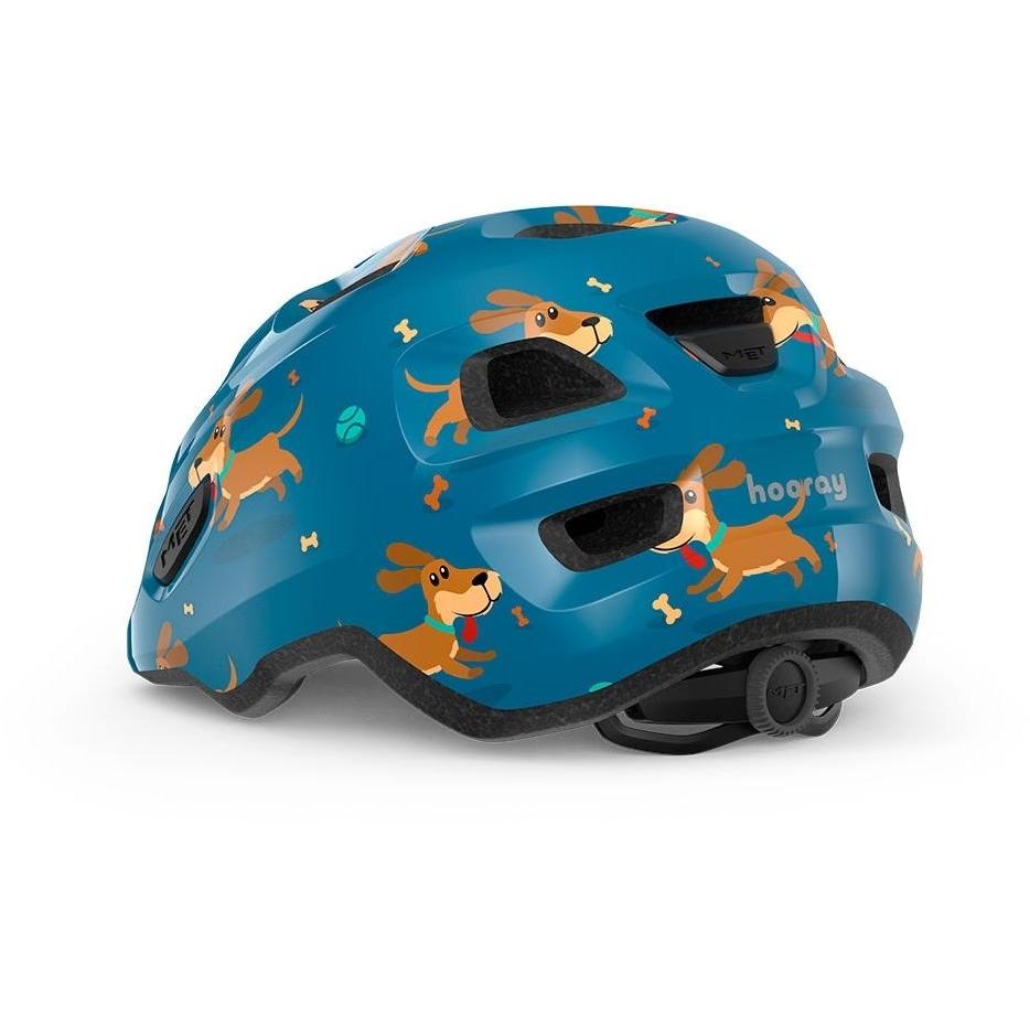 Met Hooray Kids Helmet Blue/Dogs