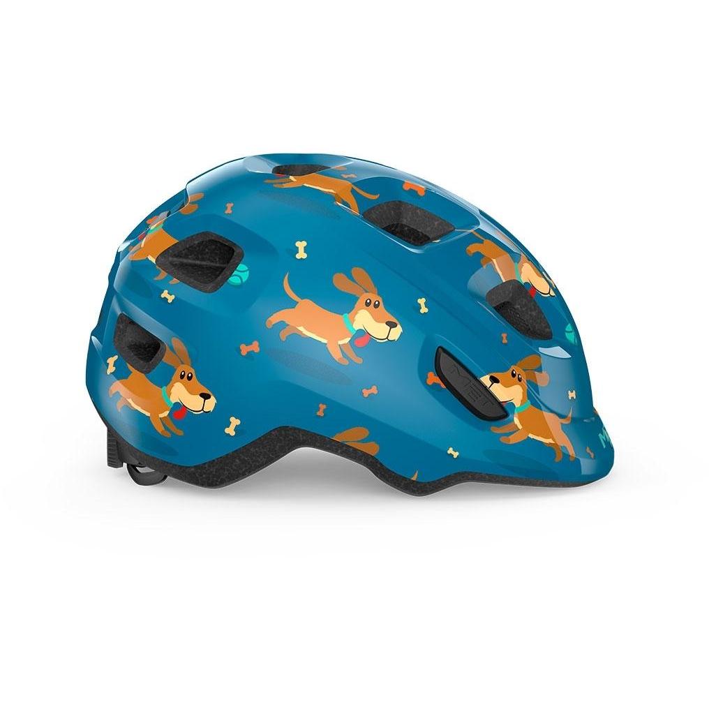 Met Hooray Kids Helmet Blue/Dogs