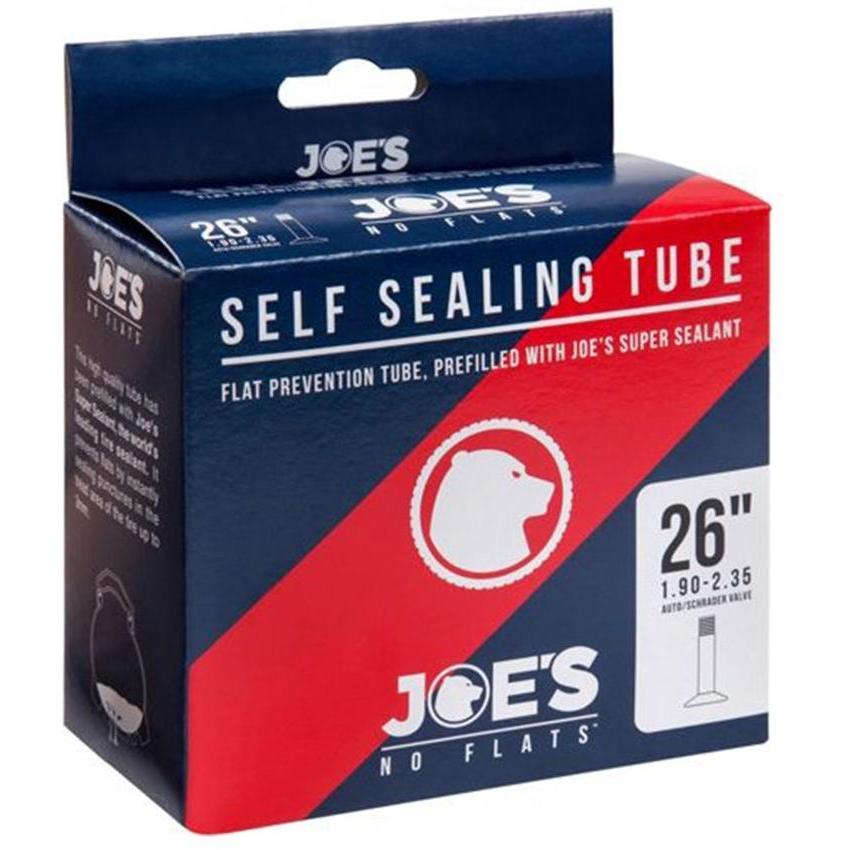 Joe's No-Flats Gel Self-Sealing Schrader Valve Tube 26 x 1.75/2.215'' 48mm