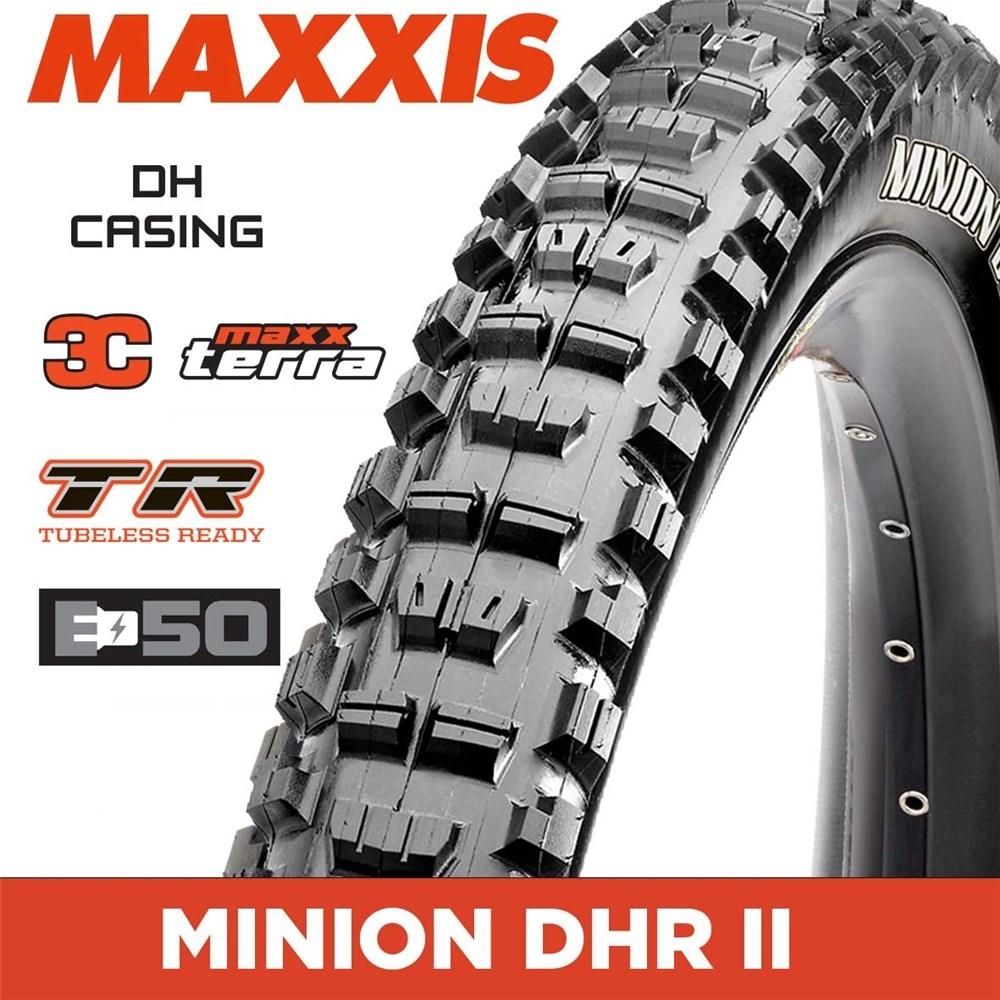 Maxxis Minion DHR II E-Bike Folding Tyre 27.5 x 2.4''