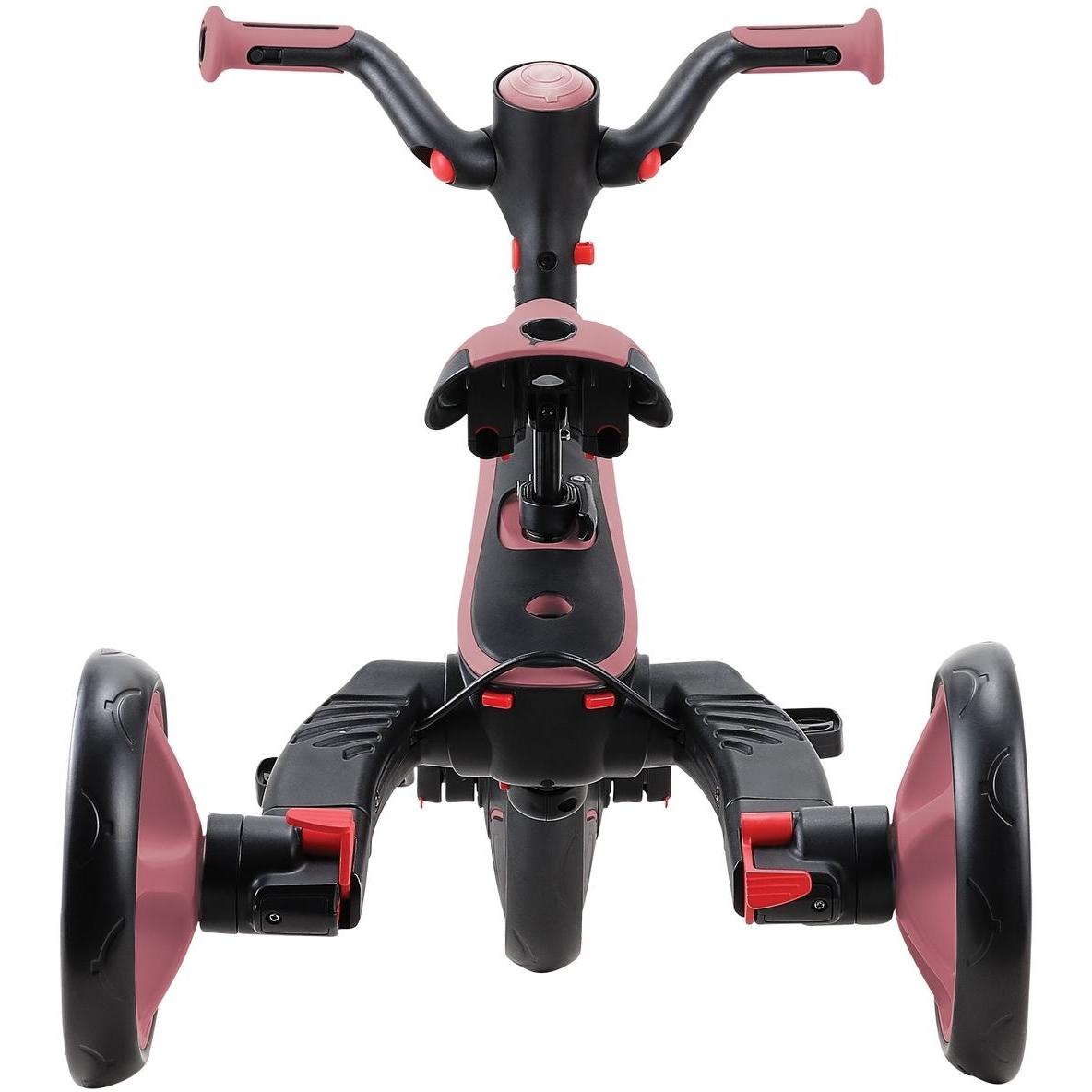 Globber Explorer Foldable 4in1 Kids Trike Deep Pastel Pink