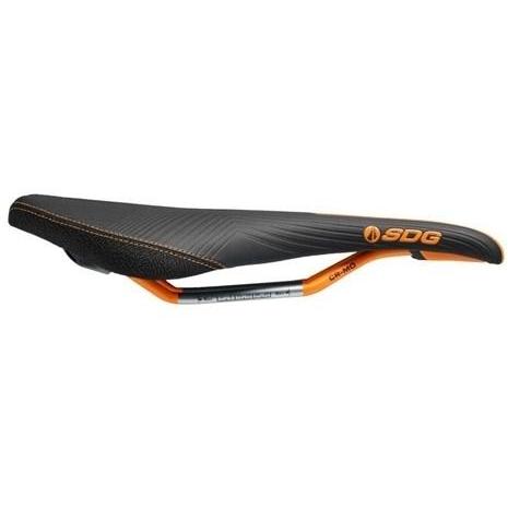 SDG Duster MTB Saddle Cro-Mo Performance Black/Orange – 99 Bikes