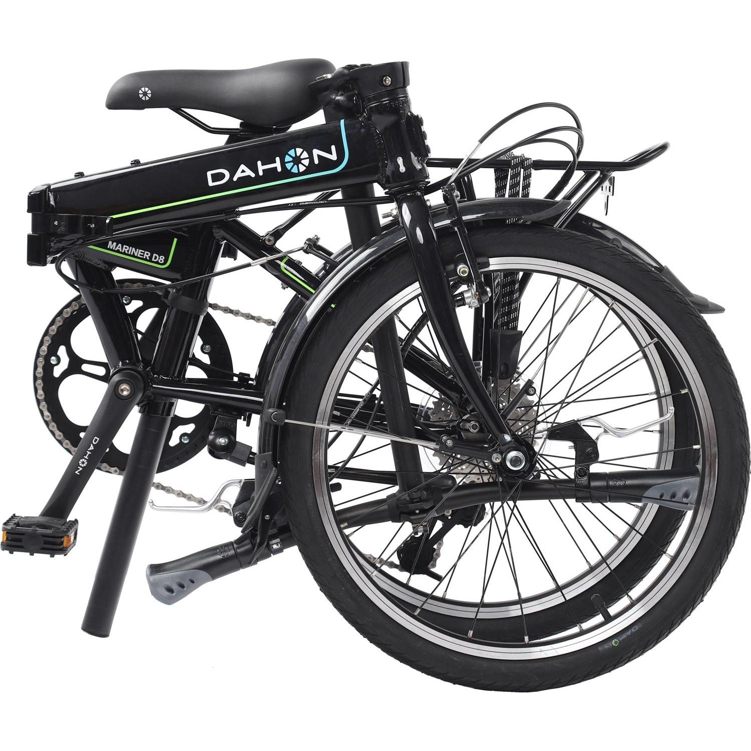 Dahon Mariner D8 Folding Bike Black – 99 Bikes