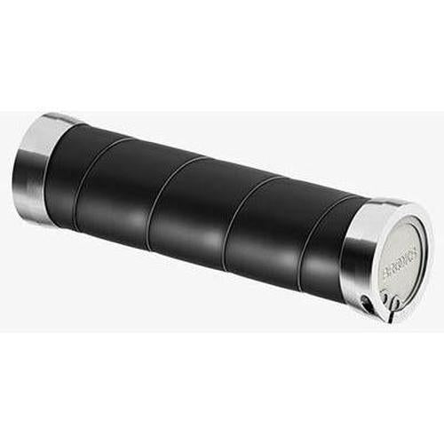 Brooks Slender Leather Grips 130mm Black