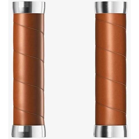 Brooks Slender Leather Grips 130mm Honey